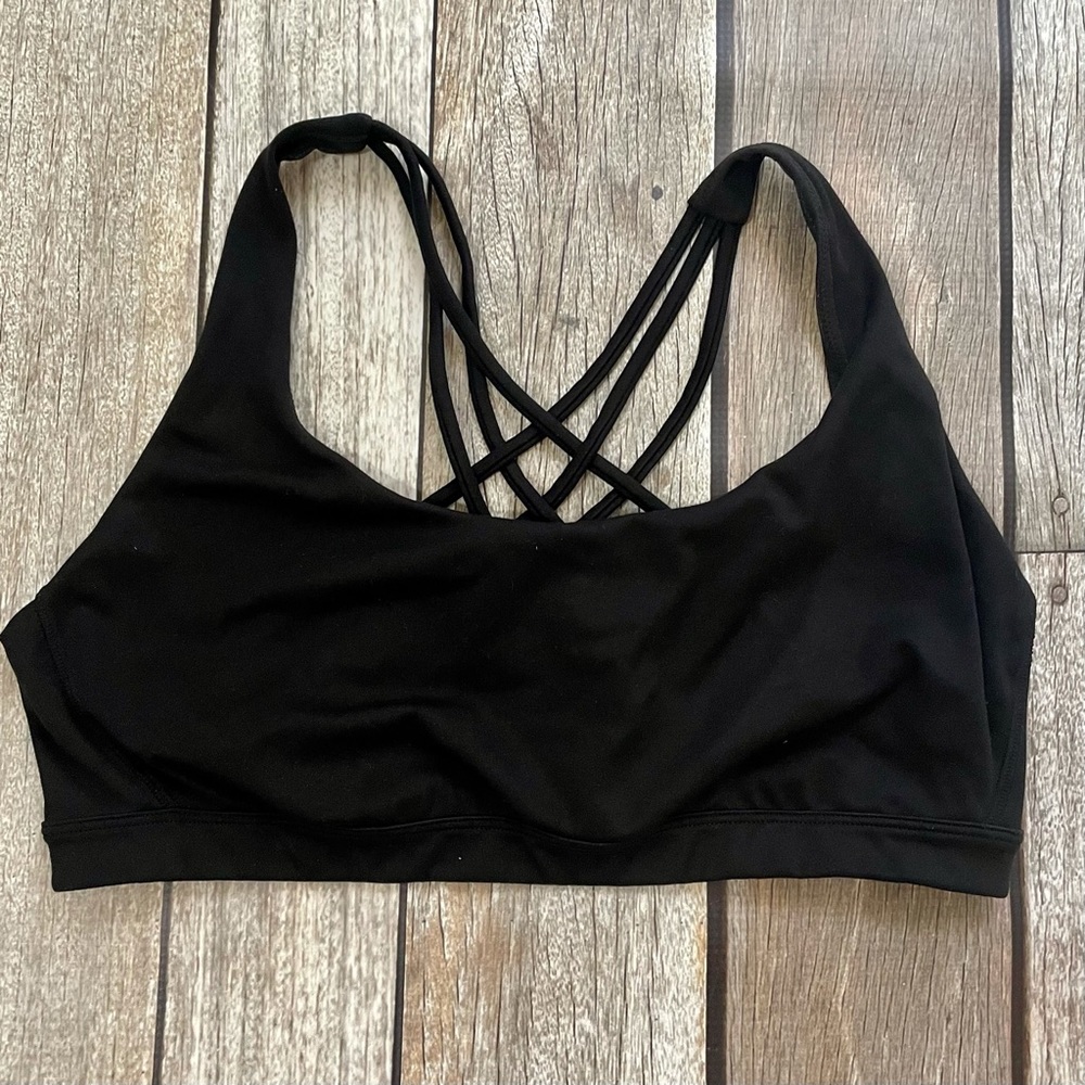 Victoria Secret | Black Strappy Sports Bra
